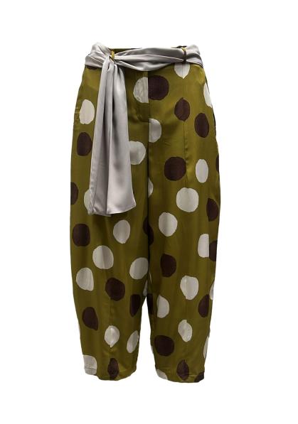 Pantalone balloon pois