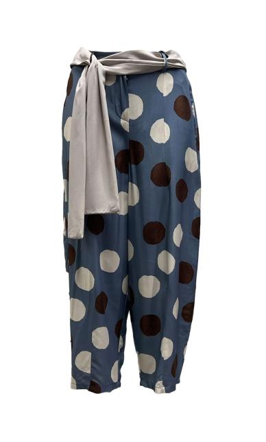 Pantalone balloon pois