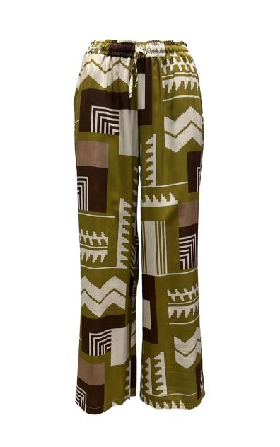 Pantalone laccio st.astratto