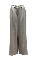 Pantalone palazzo elastico dt misto lino
