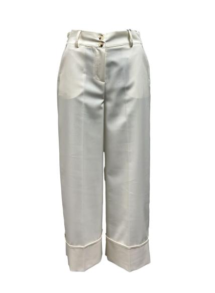 Pantalone 2 bottoni cotone