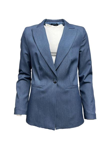 Giacca mono petto cotone