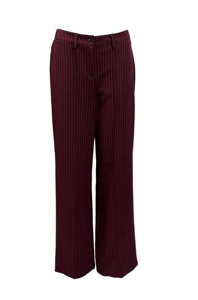 Pantalone palazzo gessato