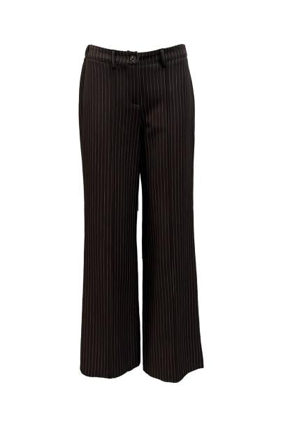 Pantalone palazzo gessato