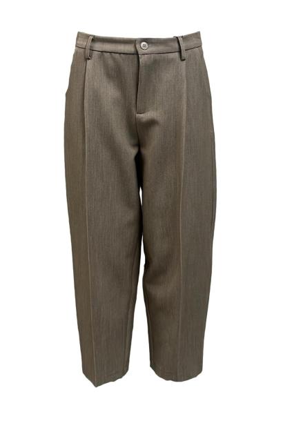 Pantalone dritto mano lana