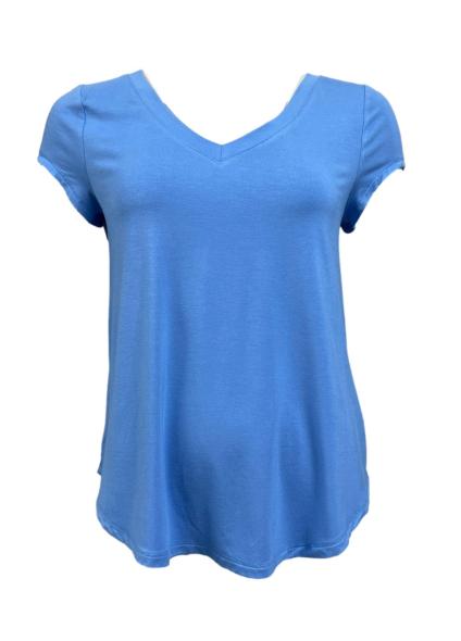 Maglia scollo svasata