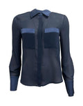Camicia tasche raso