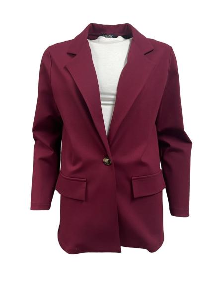 Giacca monopetto punto milano