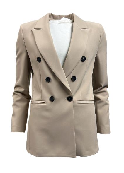 Giacca doppio petto fluido