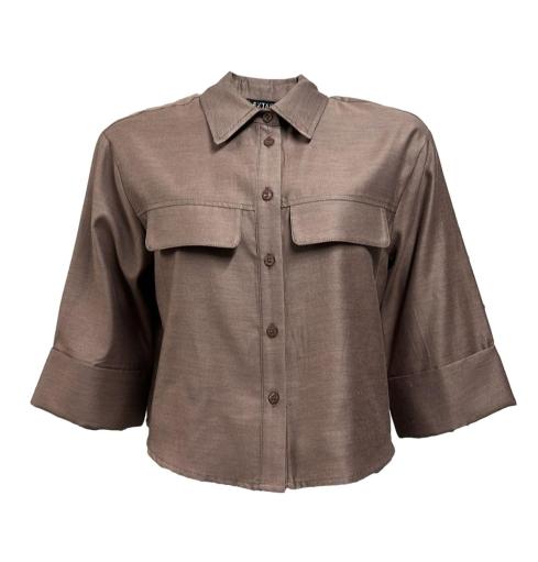 Camicia pattine cotone