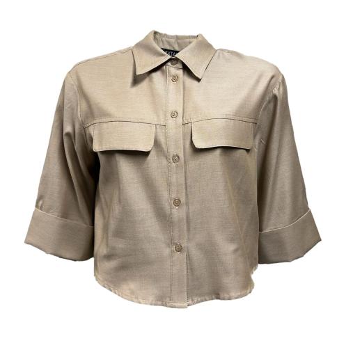 Camicia pattine cotone