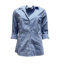 Camicia V righe cotone