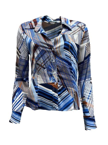 Camicia roso foxy scollo V
