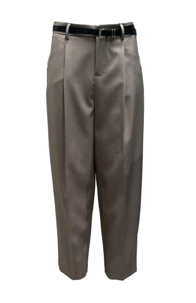 Pantalone dritto cinturino