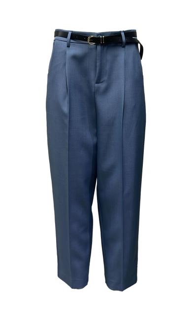 Pantalone dritto cinturino