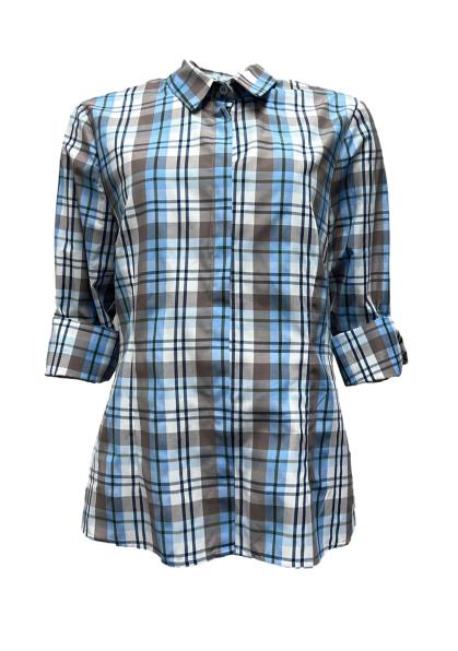 Camicia curvy quadri