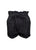 Pantaloncino pelle rouches