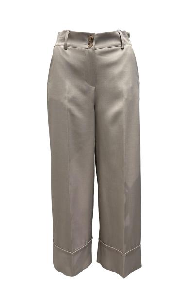 Pantalone risvolto 2 bottoni