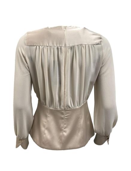 Casacca baschina incrocio raso
