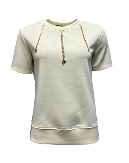 T-shirt felpa ciondolo