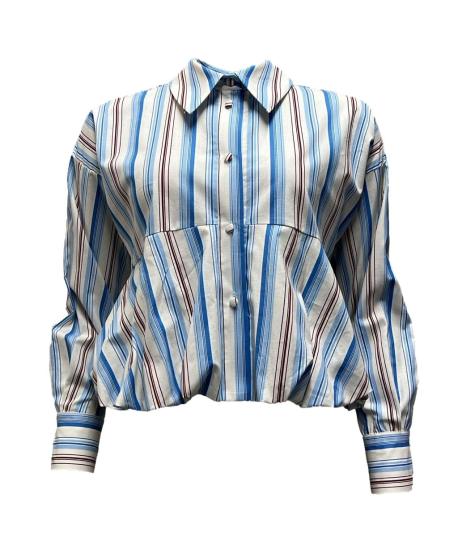 Camicia palloncino righe