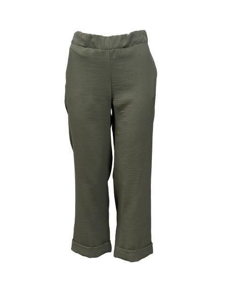 Pantalone piega alta