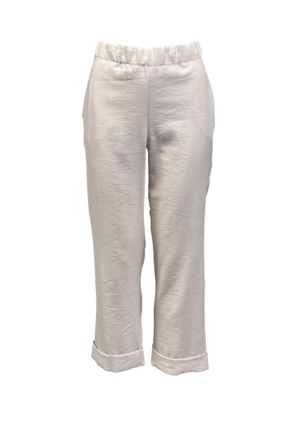 Pantalone piega alta