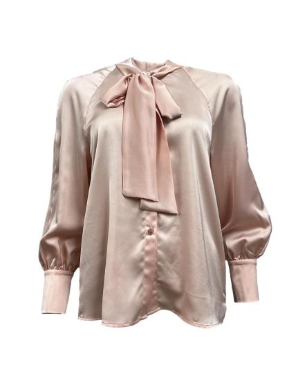 Camicia collo fiocco