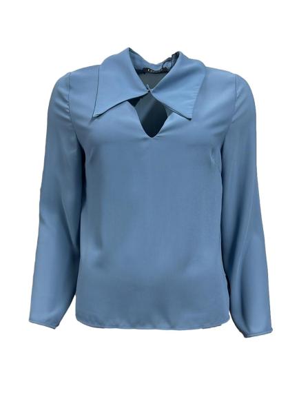 Casacca colletto punta