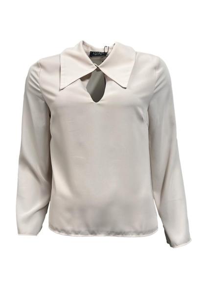 Casacca colletto punta