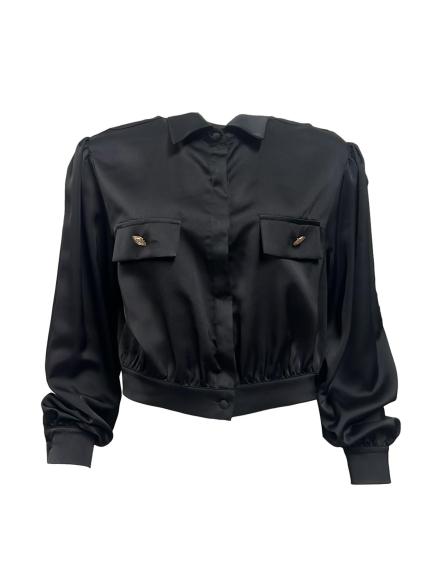 Camicia bottoni strass