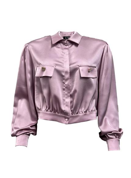 Camicia bottoni strass