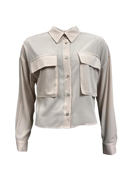 Camicia tasche pattine
