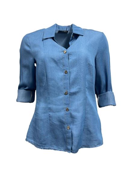 Camicia tencel basic