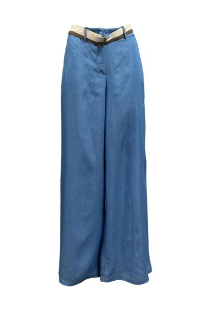 Pantalone tencel cintura