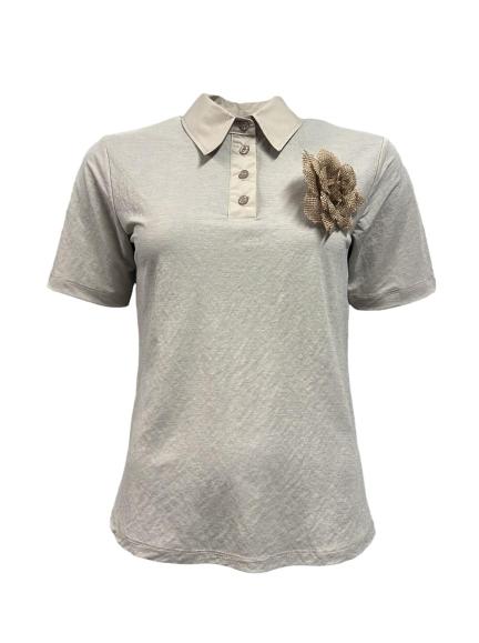 Maglia modello polo spilla