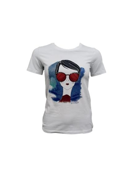 T-shirt occhiali