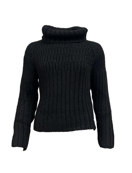 Maglione collone mohair