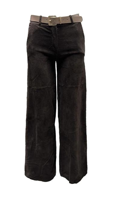 Pantalone palazzo velluto