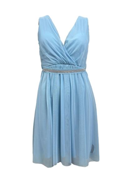 Abito incrocio tulle pay