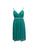 Abito corto tulle fascia raso