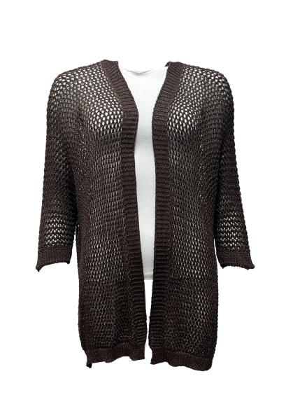 Spolverino traforato lurex