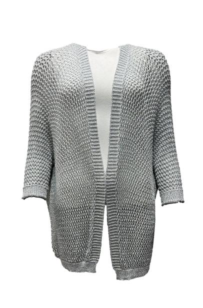 Spolverino traforato lurex