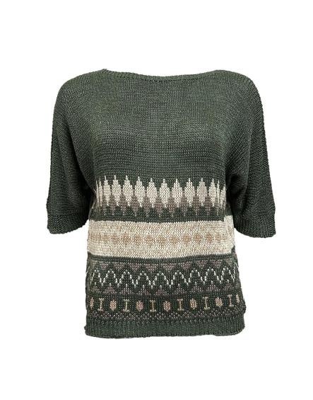 Maglia filo disegno