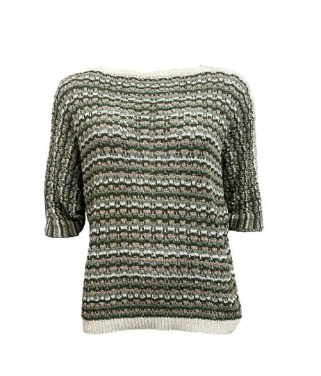 Maglia filo colorata
