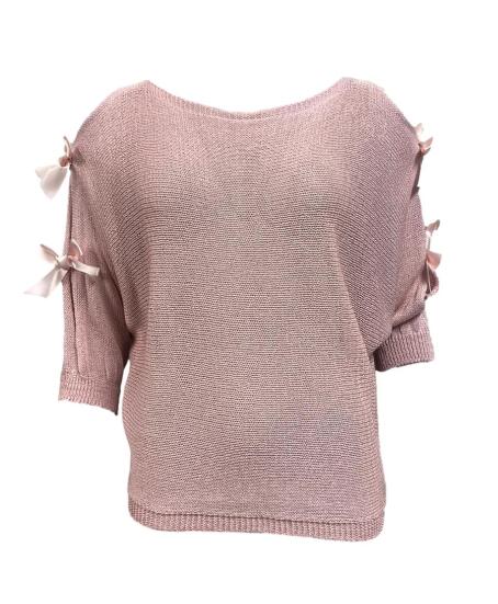 Maglia fiocchi raso
