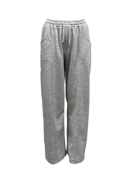 Pantalone felpa tasconi