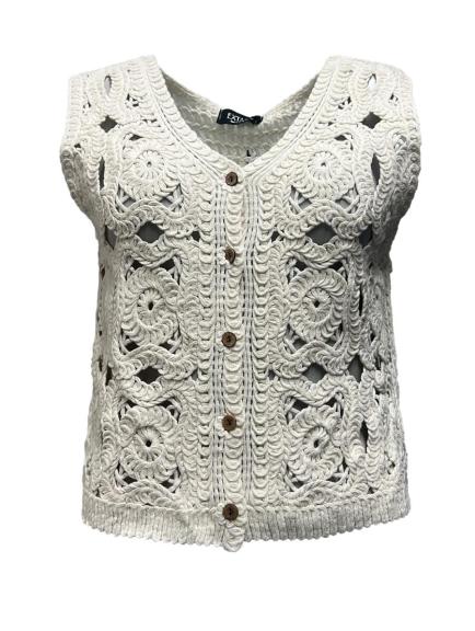 Gilet ricamo