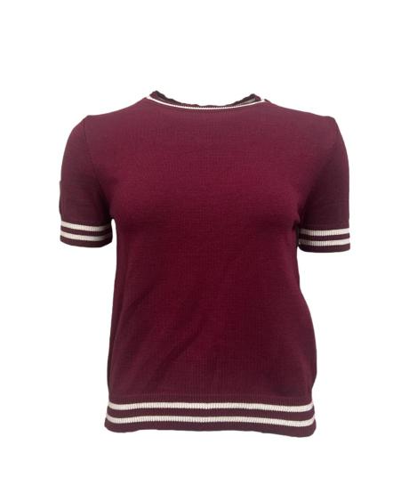 Maglia shirt polsi righe