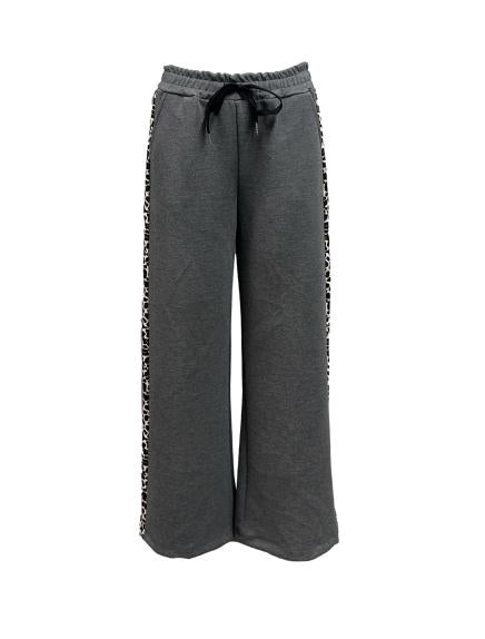 Pantalone felpa fascia macula